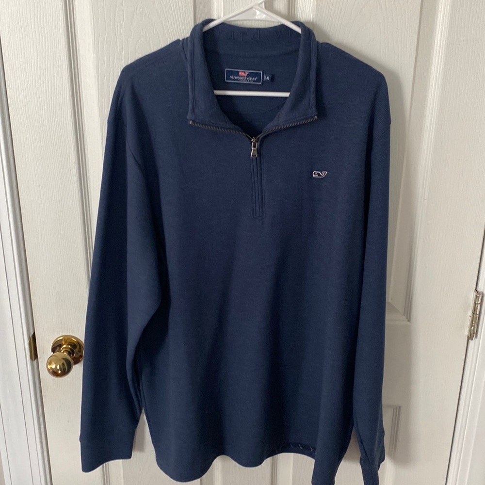 Mens Vineyard Vines half zip long sleeve